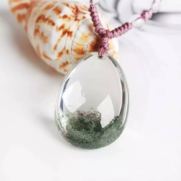 怎样辨别绿幽灵水晶的真假,怎样鉴别绿幽灵水晶真假