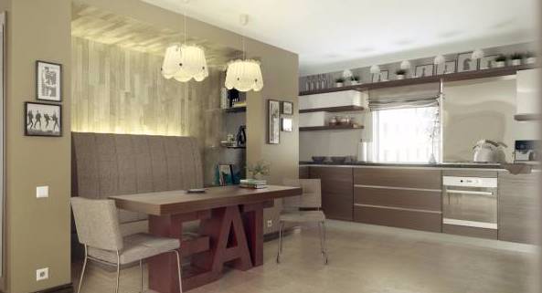 餐厅厨房图片大全,厨房餐厅十佳效果图