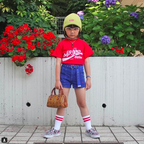 日本原宿6岁潮童,日本时尚原宿