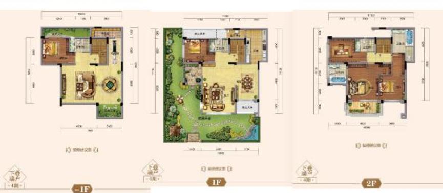 康桥融府户型图,康桥融府叠拼装修效果图