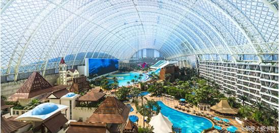 成都环球中心水上乐园的水温泉,环球中心天堂岛海洋乐园有温泉吗