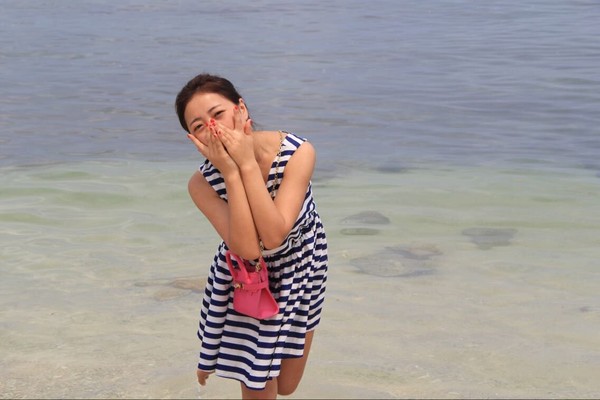 在三亚总有一片海属于一个人,在三亚椰梦长廊海边