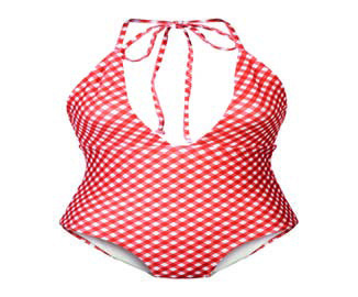 泳衣怎么穿休闲优雅秀出秀美气质,海边遮肉泳衣高级感