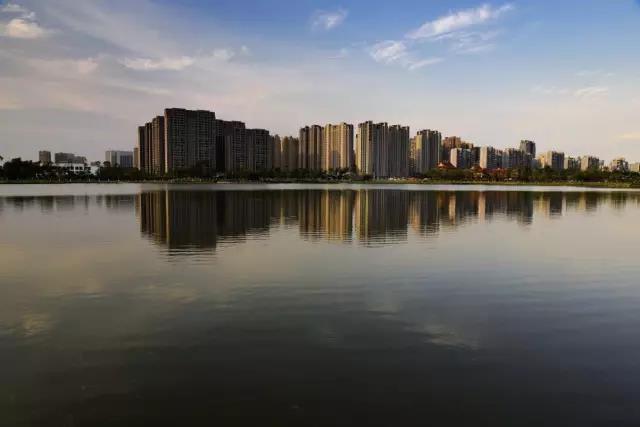 在他们的镜头下，锦城湖又美出了新高度