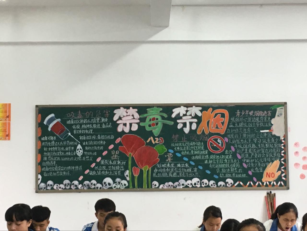 黔西南州禁毒,安龙县小学禁毒知识进校园简报