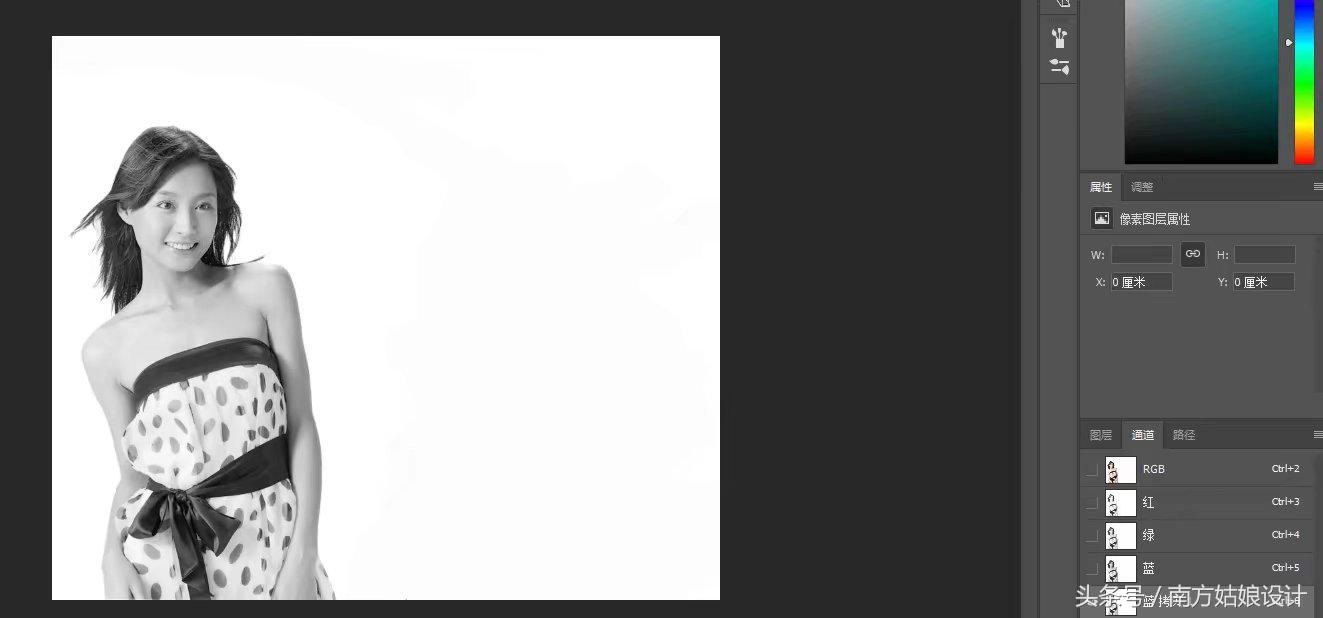 photoshop通道抠婚纱,photoshop通道抠图教程