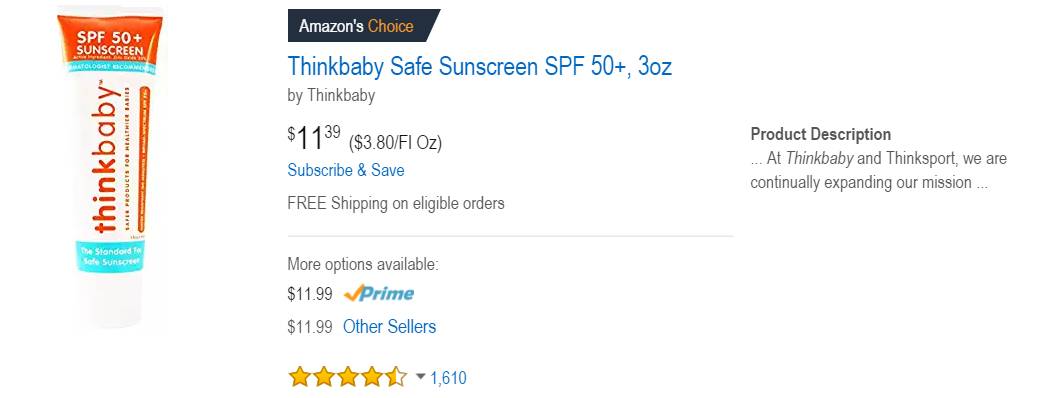 thinkbaby儿童防晒霜保质期,儿童防晒霜thinkbaby