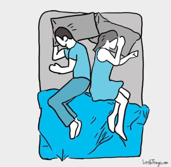 恋人的睡姿图片,情侣之间睡觉的睡姿变化