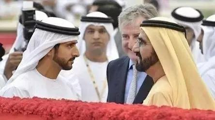 最帅迪拜王子哈曼丹,哈曼丹和威廉王子