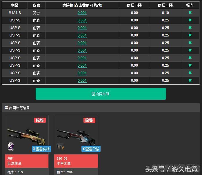 csgo炼金能练的最好的是啥,csgo现在最值得的炼金配方