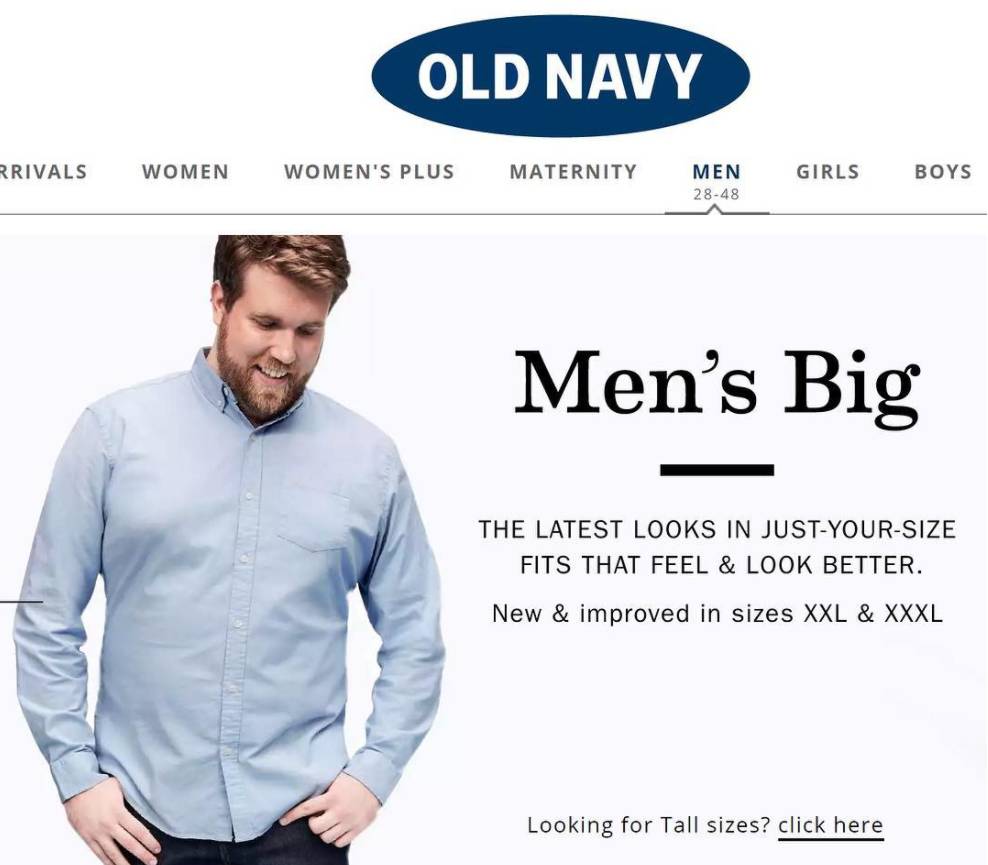 肥胖大码男装潮流,肥胖男模