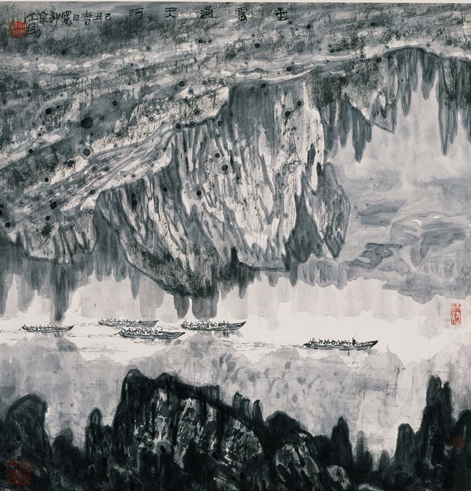 黄公望富春山图讲解,富春山黄公望隐居地