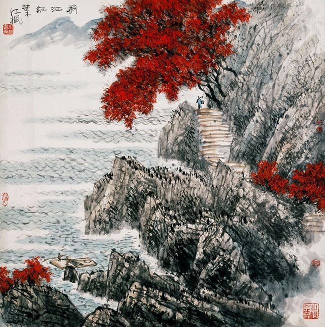 黄公望富春山图讲解,富春山黄公望隐居地