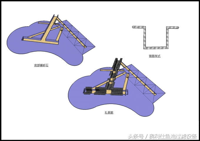 小型庭院鱼池假山设计,庭院锦鲤鱼池过滤改造