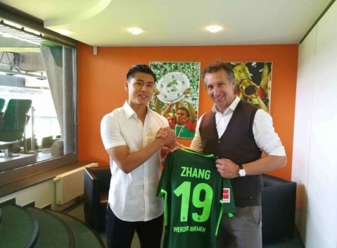 张玉宁为国足硬朗地拼搏,张玉宁五大联赛集锦