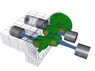超级经典机械原理动图大饱眼福,超级炫酷的机械动态图