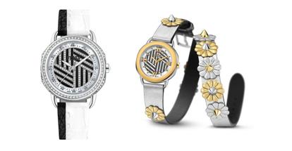 fendi两个表盘女表,fendi机械表