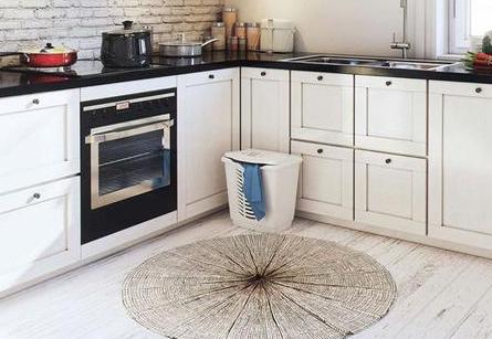 地垫用久了粘住地板如何处理,客厅地垫踩脏了怎么办