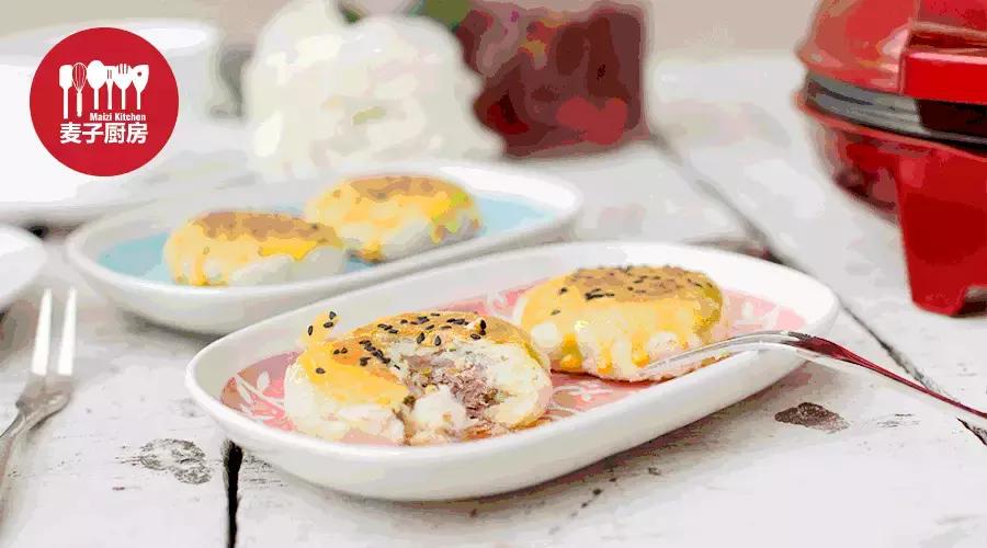 酥到掉渣的酥皮绿豆饼,酥皮绿豆饼做法皮薄馅多