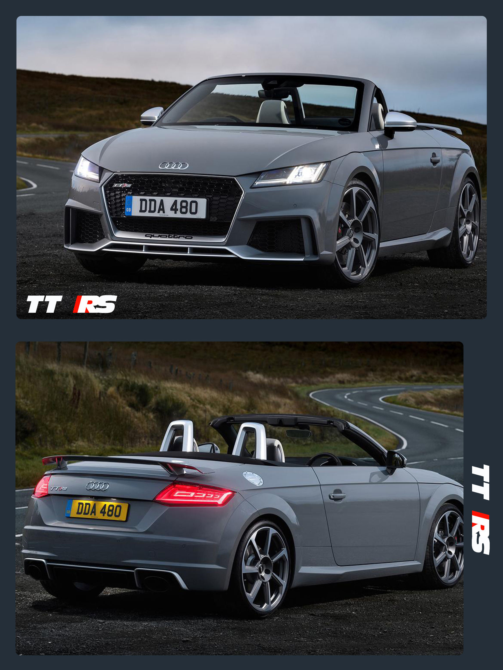实力直逼百万级超跑，奥迪TTRS敞篷版