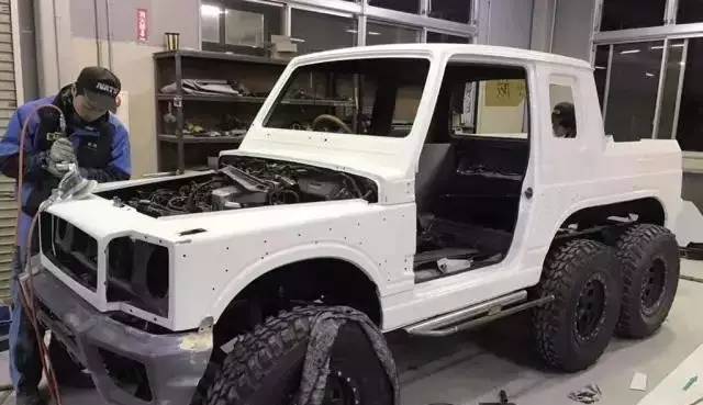 吉姆尼改成奔驰g样子多少钱,第4代吉姆尼改成奔驰g