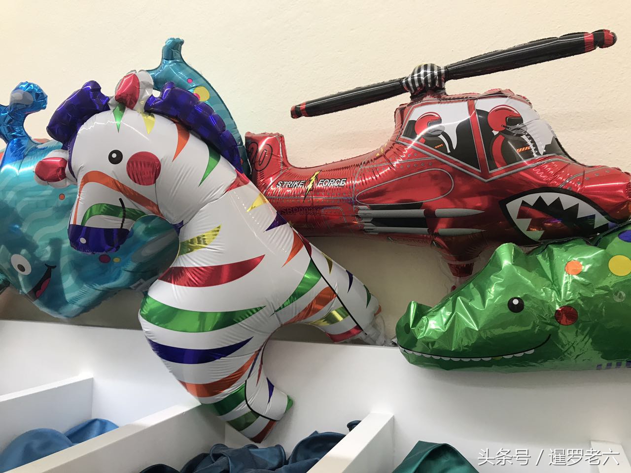 泰国超市的气球,泰国卡通气球价格表