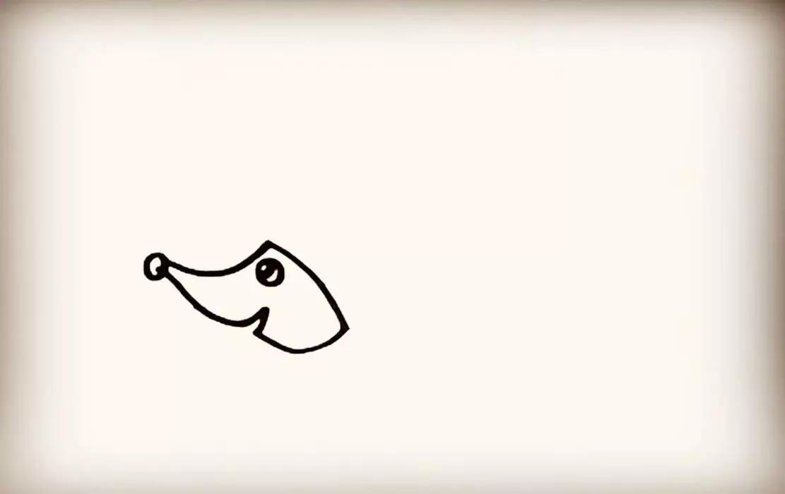 简笔画刺猬索尼克,简笔画刺猬的画法