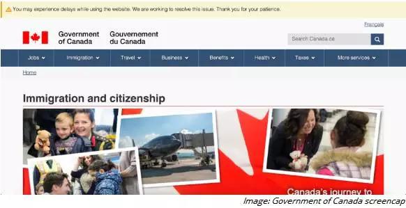 美国人疯了。。直接把加拿大移民局官网搞瘫痪！