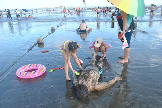 免费海边沙滩推荐,中山周边一日游沙滩
