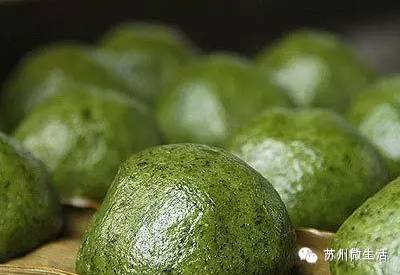 一年一季的美食青团子上市啦,苏州人的春天从青团开始