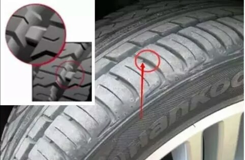 轮胎扎钉子怎么拔下来,汽车轮胎有多厚扎了一个2cm的钉子