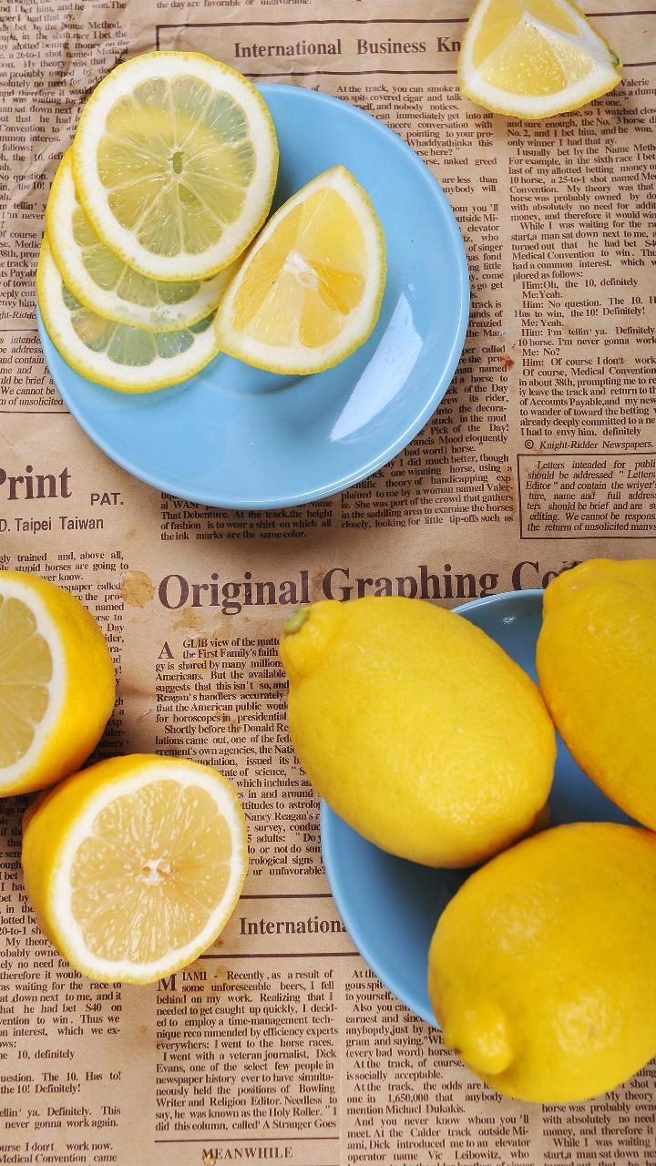 柠檬女孩壁纸高清图,小清新柠檬壁纸图片