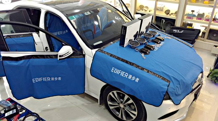 奔驰e级音响哪里有改装店,奔驰e级改装倒模音响