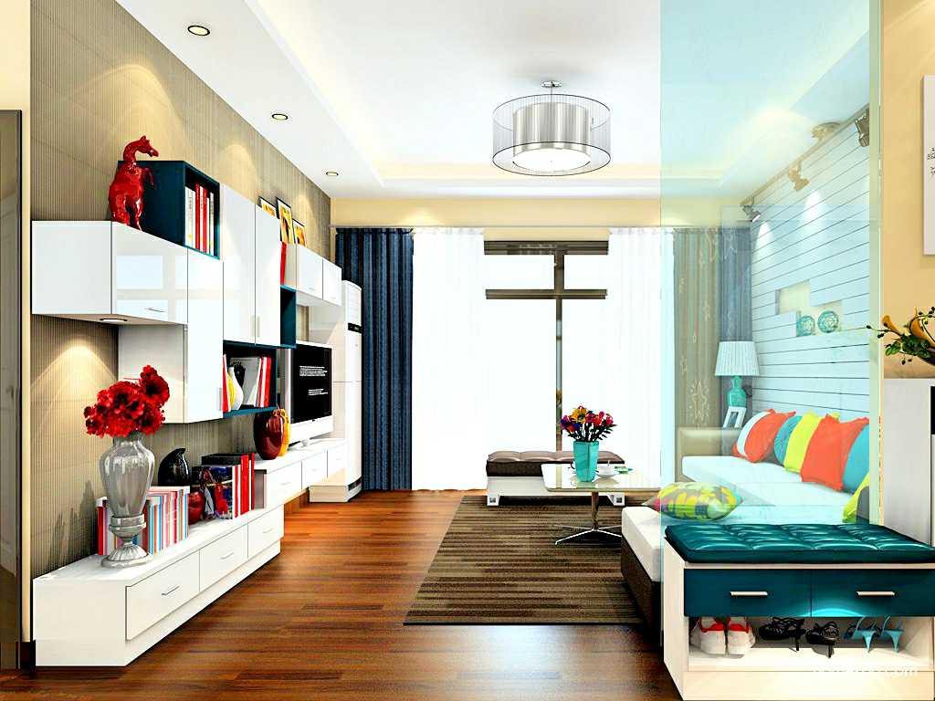 房间飘窗衣柜装修效果图大全集,飘窗柜子怎样好看又实用