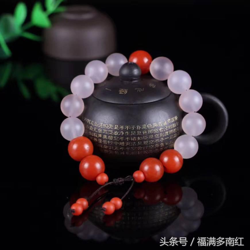 南红手串放了一段时间大小不一,南红手串怕磨吗