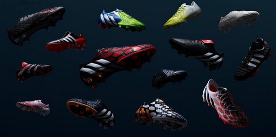 阿迪达斯经典足球鞋系列回顾,阿迪达斯足球鞋全系列介绍