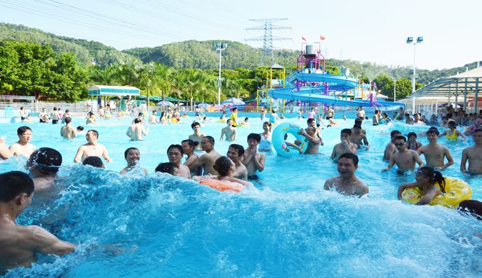 长沙晚上水上乐园,长沙夏季水上乐园