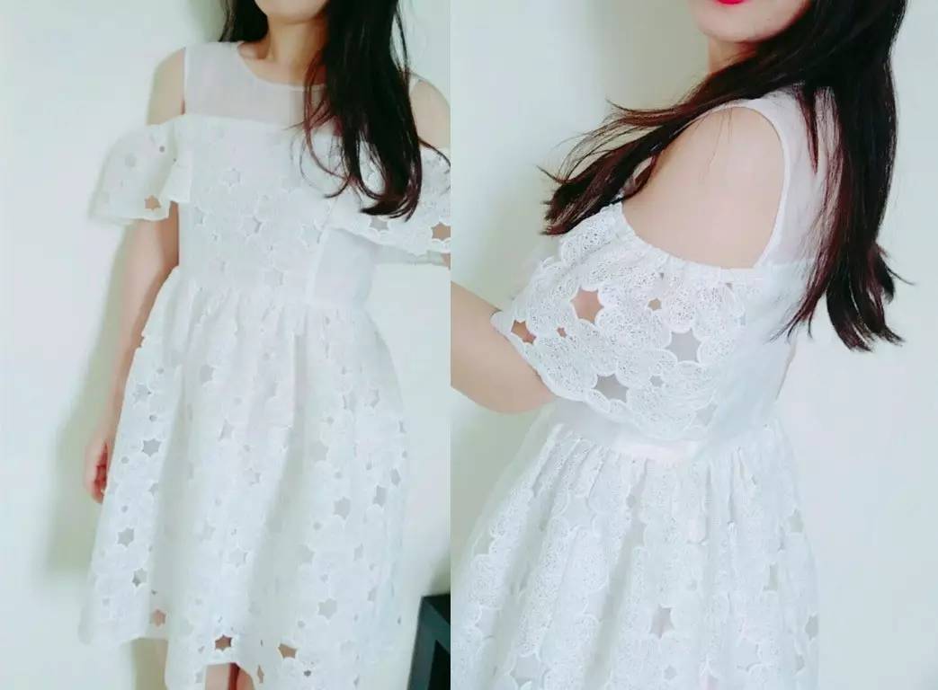 草芽绿连衣裙,连衣裙青草色