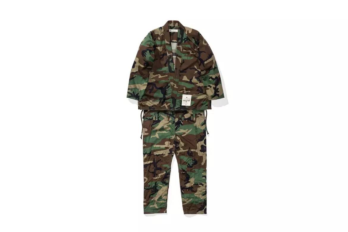 undefeated迷彩穿上效果,潮牌undefeated卫衣