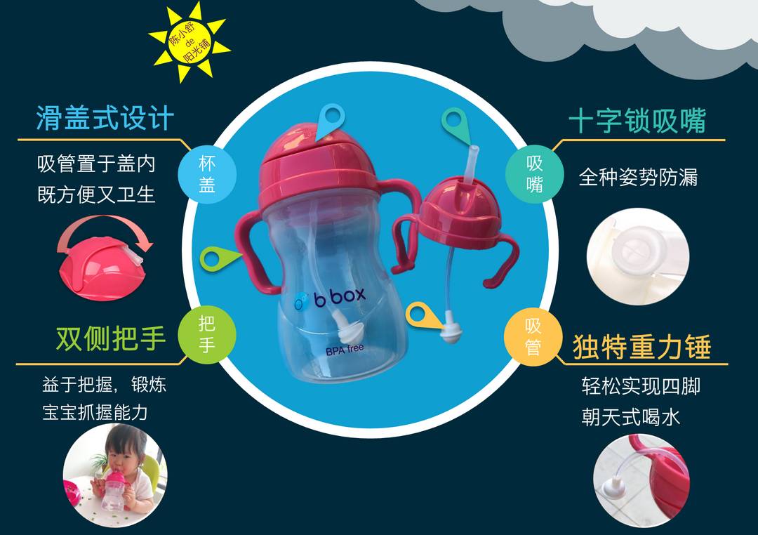 澳洲儿童保温吸管杯,澳洲儿童吸管水杯