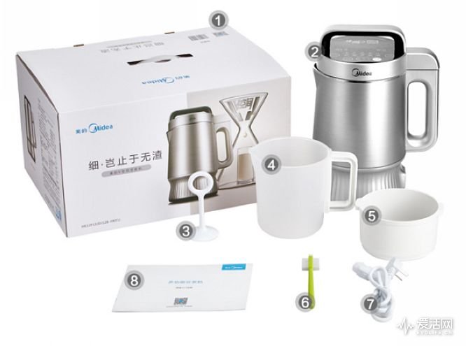 想早上来一杯没有豆渣的豆浆你可能需要美的HK12F11豆浆机