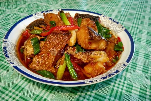 红烧草鱼块四川,红烧草鱼块酒店的做法
