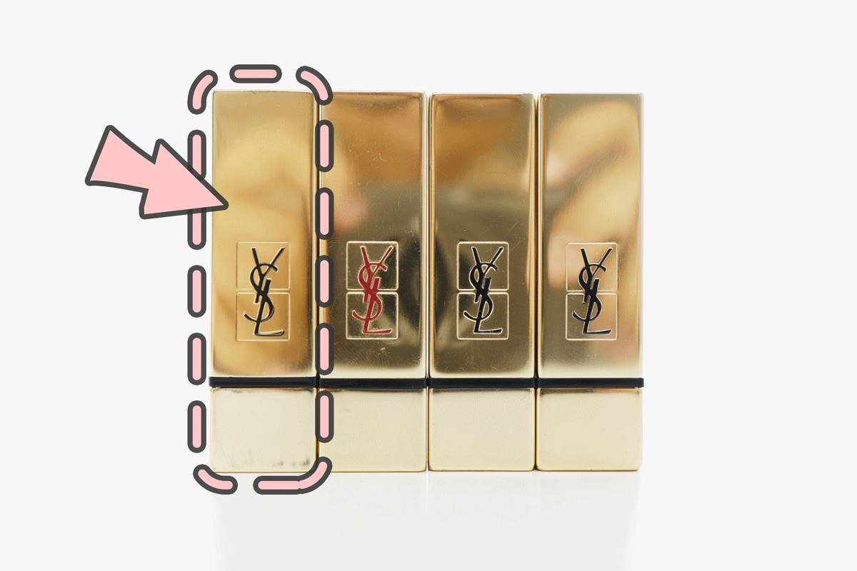 ysl口红唇釉真假,真假国货对比