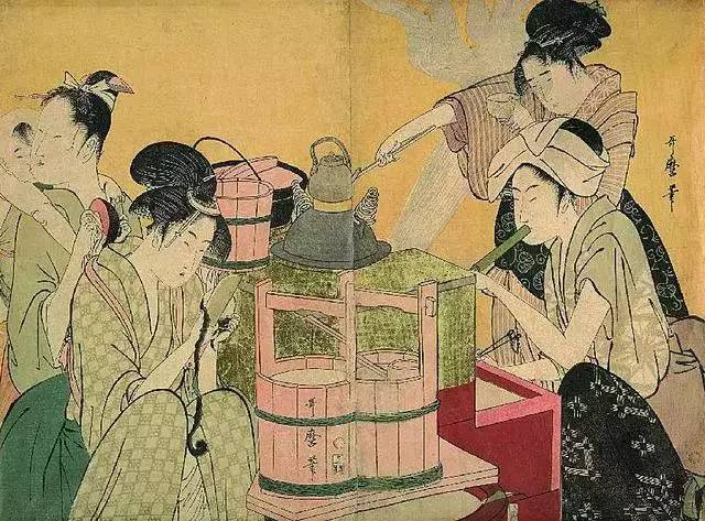 浮世绘在日本的发展,浮世绘终于在日本展示