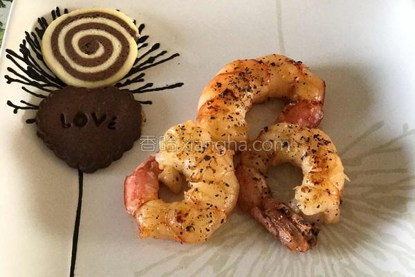 阿根廷大虾做法又简单又好吃,蒜蓉阿根廷大虾