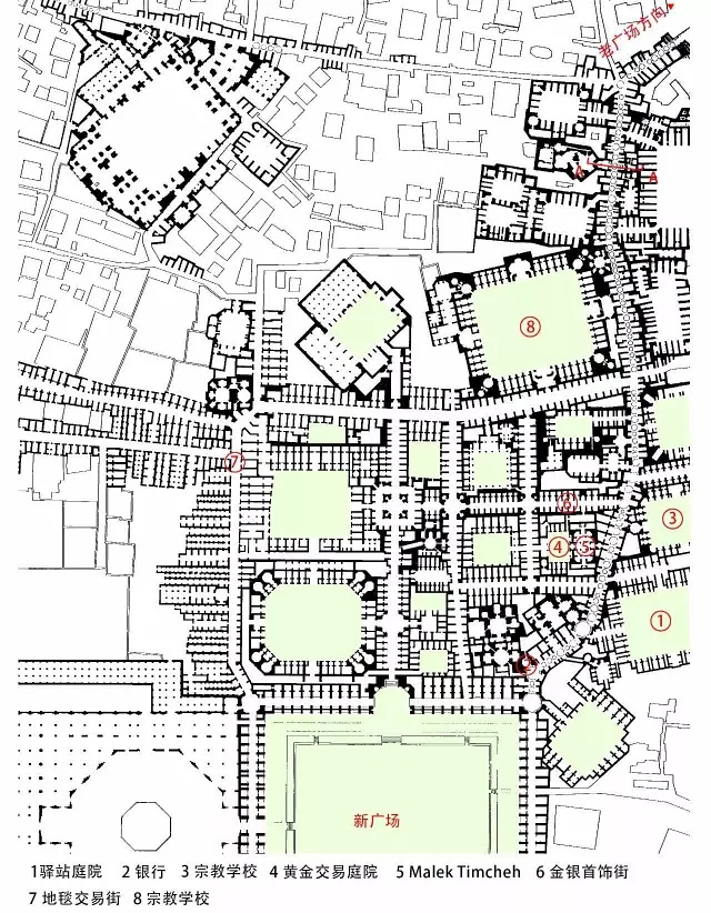 豆瓣日记:庭院与街道：作为城市骨架的伊斯法罕巴扎