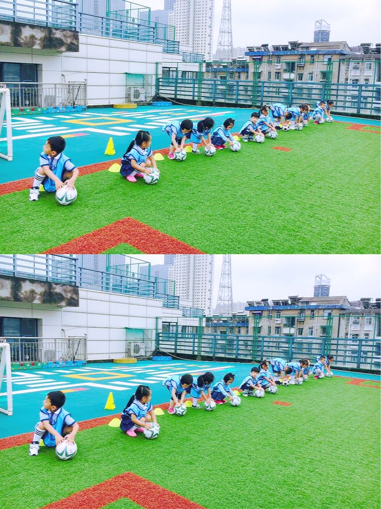 幼儿足球青训3-6岁,幼儿零基础足球教学