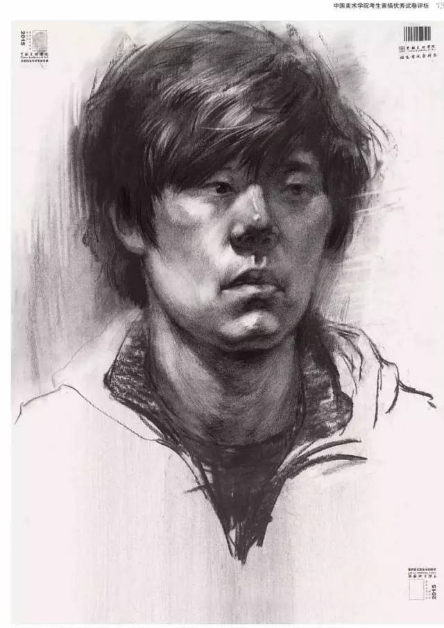 中国美术学院08年素描高分卷,中国美院素描高分卷