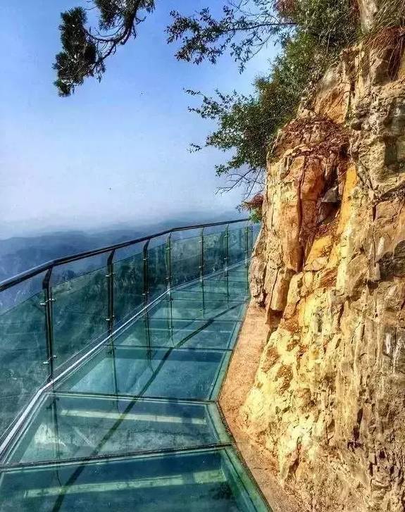 洛阳洛浦玻璃栈道在哪,河南洛阳木札岭景区玻璃栈道