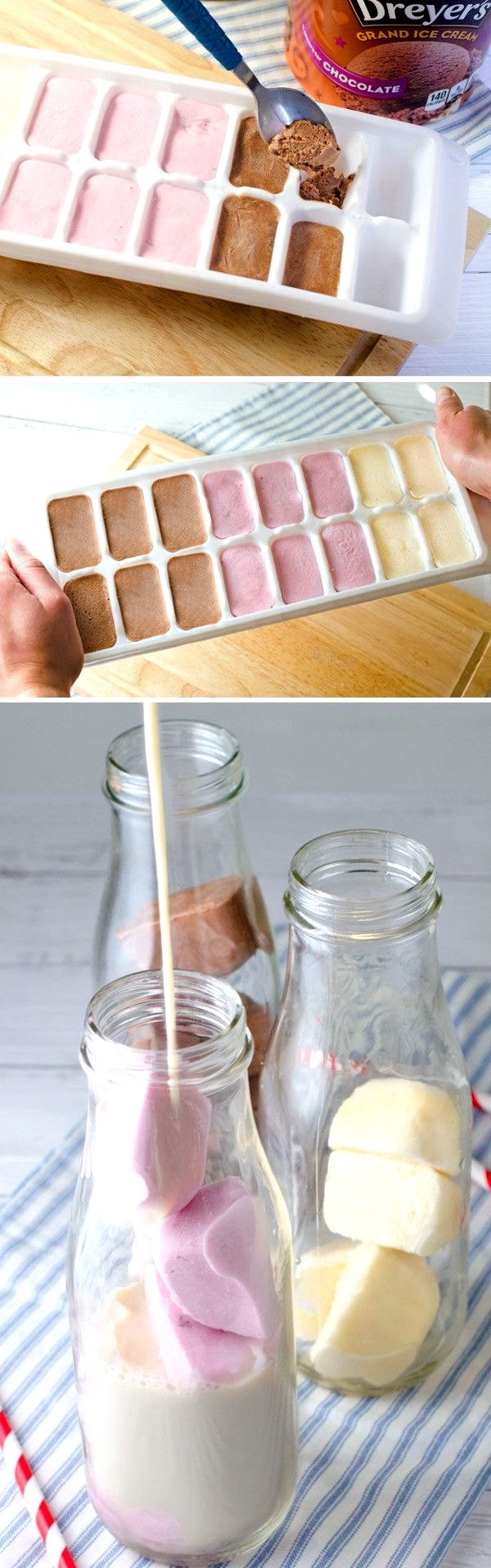 有五个不同口味的冰淇淋该怎么吃,冰淇淋又好吃又简单的方法